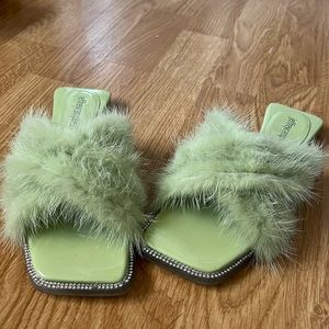 Jeffrey Campbell mule sandals